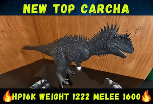 Neu Top Carcha H16k Gewicht1222 Nahkampf 1600 Arche Survival Ascended PVE PS5/XBOX/PC - Bild 1 von 6