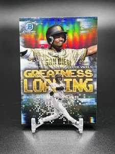 Leo De Vries 2025 Bowman Greatness Loading Refractor #GL-12 San Diego Padres - Imagen 1 de 2