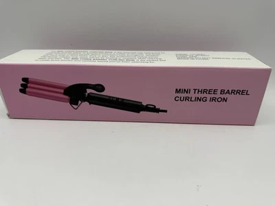 New Mini Three Barrel Curling Iron (1/2” Barrels) - Image 1 of 4