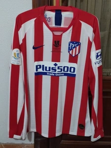 #9 MORATA, ATL. MADRID Match Worn PLAYER home shirt used in SUPERCOPA 2020 - Foto 1 di 16