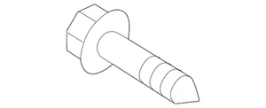 Genuine Volkswagen Quarter Panel Trim Panel Screw N-906-986-06 - Picture 1 of 2