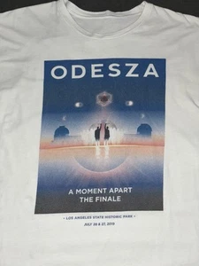 Rara T-shirt Ufficiale Odesza Un Momento A Parte La Finale Uomo Large Nera 2019 - Foto 1 di 4