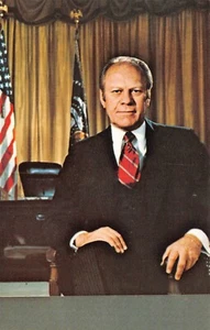 # G4093 PRÄSIDENT GERALD FORD POSTKARTE - Bild 1 von 2