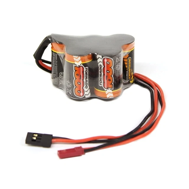 Overlander Super Duty 1600mAh 6v Receiver Hump Pack - Dual Lead 2620