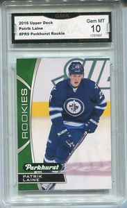 2016 Patrik Laine Ud Parkhurst Rookie Gem Mint 10 #PR9 - Picture 1 of 1