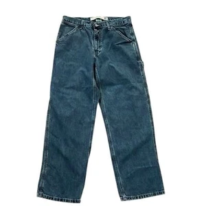 GAP Vintage Denim Carpenter Blue Jeans Mens Size 33x32 Y2K Casual Cotton - Picture 1 of 14