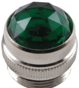 Genuine Replacement GREEN Amp Jewel Indicator for Fender Tube Amplifiers Vintage - Picture 1 of 1
