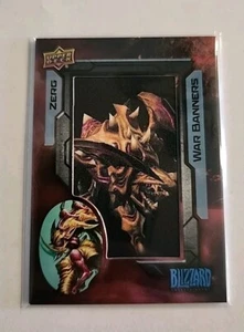 2023 Upper Deck Blizzard Legacy War Banners WB-20 Queen - Icono Zerg - Imagen 1 de 2