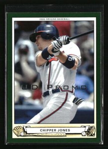 Chipper Jones 2005 UD Origins #56  Baseball Card
