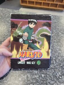 Naruto Uncut: Volume 4 Box Set Ep. 39-52 (3 DVD Set) No Slip Cover Shonen Jump