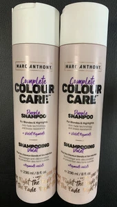 Champú púrpura Marc Anthony cuidado completo del color para rubias/destacados 8 oz x 2 - Imagen 1 de 4