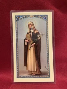Bonella Heilige Karte von W. J. Hirten Co. Heilige Kathrine von Siena - Bild 1 von 3