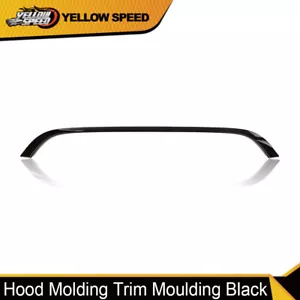 Grille Hood Molding Trim Moulding Black Fit For Mini Cooper 2007-2015 R55 R56 - Foto 1 di 10