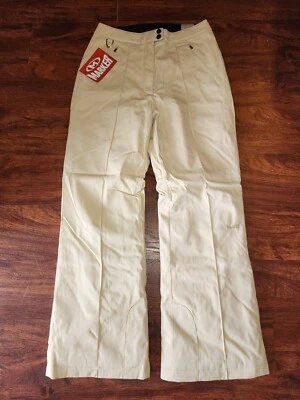 PANTALONES MARKER MUJER CORTE CLÁSICO ELÁSTICO ESQUÍ SNOWBOARD BEIGE-LATTE TALLA 8W 30IN Foto 1 de 4