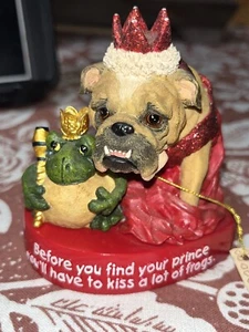 2003 Westland Zelda Wisdom Bulldog Figurine 4843 Frog “Princess” - Picture 1 of 20