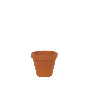 Terracotta Flower Plant Pot 14 x 14.5cm Traditional Planter Herbs Plants  - Picture 1 of 2