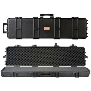 VEVOR Rifle Case, Rifle Hard Case with 3 Layers Fully-protective Foams, 50 inch - Picture 1 of 7