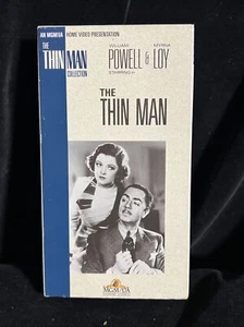 WILLIAM POWELL & MYRNA LOY in The Thin Man (1934) - VHS - Imagen 1 de 7