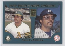 2001 Topps Traded & Rookies Who Would Have Thought Reggie Jackson #WWHT5 HOF