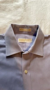 Michael Kors lavender cotton dress shirt. Size 15 1/2, 32/33 Beautiful condition - Picture 1 of 7