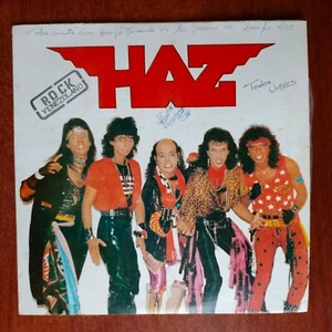 Haz ‎– Todos Unidos [1988] Vinyl LP Heavy Metal Hard Rock Glam Rock Haz - Picture 1 of 4