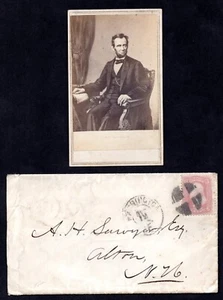 US 1864 CIVIL WAR COVER WASHINGTON TO ALTON, N.H. WITH A LENGTHY 5-PAGE LETTER - Picture 1 of 9