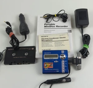 Sony Minidisc Walkman MZ-n707 net md - complete package + Sony OEM accessories - Photo 1/19