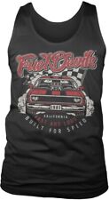 Fuel Devils Fast And Loud Tank Top Black