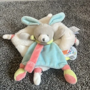 Doudou et Compagnie Rabbit  Soother Toy Comforter  Comfort Blanket New❤️ - Picture 1 of 4