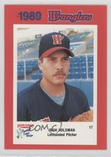 1989 Rock's Dugout Wichita Wranglers Richard Holsman #17