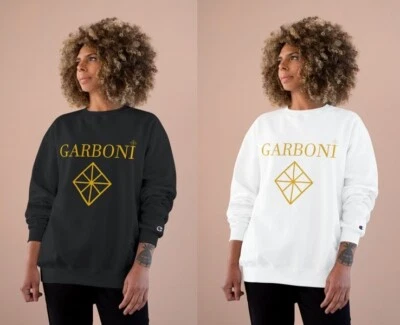 SUDADERA MUJER GOLD GARBONI CHAMPION NEGRA/BLANCA Foto 1 de 4