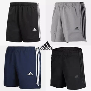 Pantalones Cortos de Entrenamiento Adidas Chelsea Gris Climalite Para Hombre - Imagen 1 de 3