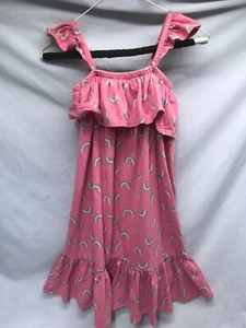 Kids Tucker Tate Tank Pink with Rainbows Girls Fashion Dress Clothing Size 6 - Picture 1 of 8
