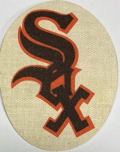 1950s Chicago White Sox 2.25x3 In Decal Baseball Post Cereal Mini Pennant - Picture 1 of 5