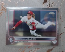  Harrison Bader ⚾2022 Topps Chrome Baseball #31⚾ St. Louis Cardinals