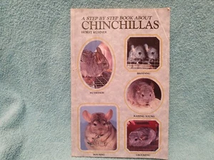 Step-by-step Book About Chinchillas By Horst Kuhner. - Imagen 1 de 5
