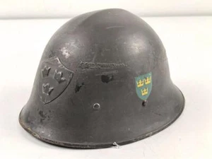 Schweden, Stahlhelm M21/26. Originallack, getragenes Stück - Picture 1 of 12