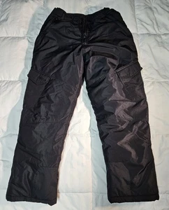 Magellan Outdoors Men's Large Insulated Black Ski Snow Pants - Picture 1 of 9