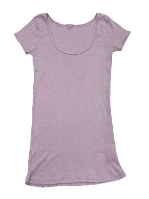 Michael Stars Womens Y2K Pink Short Sleeve Scoop Neck Original Tee One Size - Image 1 of 4