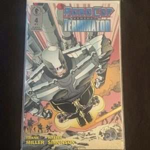 ROBOCOP vs TERMINATOR #4 Miller-Simonson + standee, Dark Horse - original EE. UU.* - Imagen 1 de 6