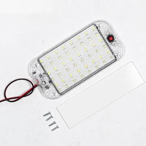 2pcs LED Ultrathin For Crystal Dome Light for Camper RV Trailer and Boats - Picture 1 of 11