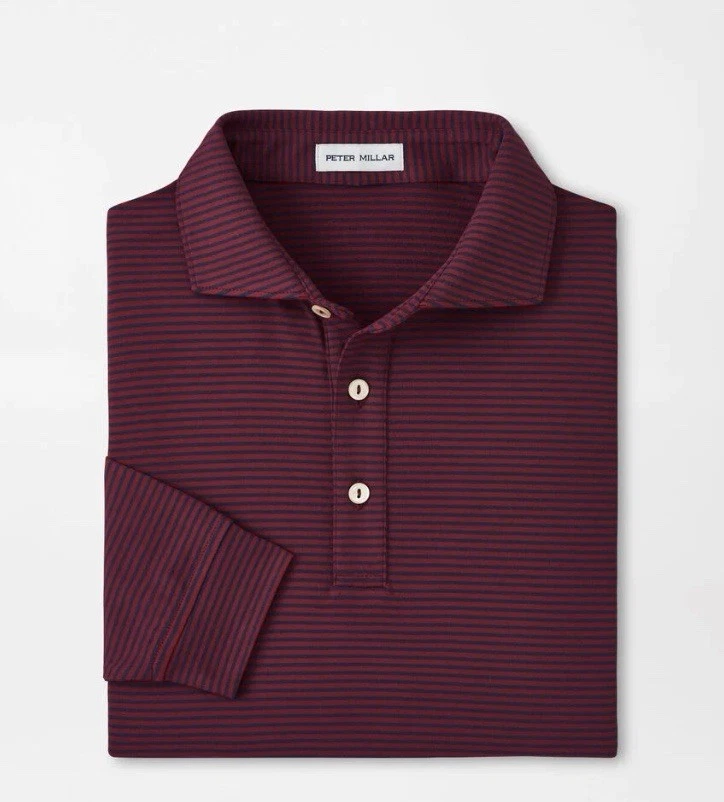 Camiseta polo Peter Millar Lyons Performance manga larga mediana nueva con etiquetas Foto 1 de 1