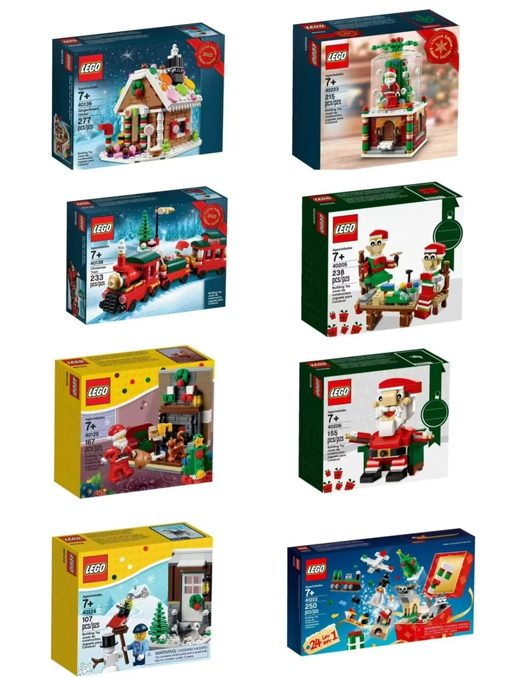 LEGO Christmas Holiday Sets – Choose Your Favorite – Brand New & Sealed - Image 1 of 1