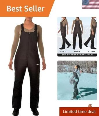Mono con tirantes aislante para mujer - negro, protección contra el calor y todo tipo de clima, talla S Foto 1 de 4