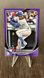 Bowman 2025 - Orelvis Martinez #75 púrpura/250 (RC) - Imagen 1 de 2