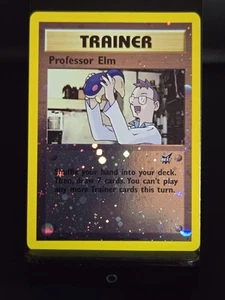 Professor Elm #3 Pokemon Best of Game LP - Picture 1 of 9
