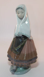 Figurina bambina primi Lladro 10 1/2" 4568 tempo festival anni 80 ottima - Foto 1 di 9