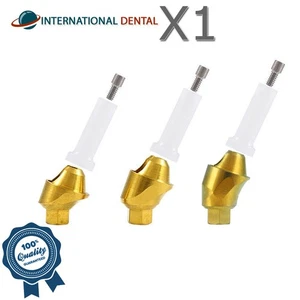 Dental Angulated Multi Unit 1.6mm Abutment Plastic Sleeve 17° Set Int Hex 2.42mm - Picture 1 of 5