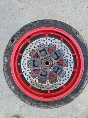 2012 杜卡迪 848 Evo 1098,1198 车轮和轮胎带刹车盘。 — 第 1/4 张图片