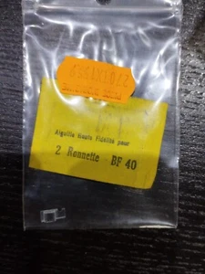 Saphir BF40 Stylus Tete de Lecture Adaptable sur 2 Ronete BF40 CL11h1 - Foto 1 di 3